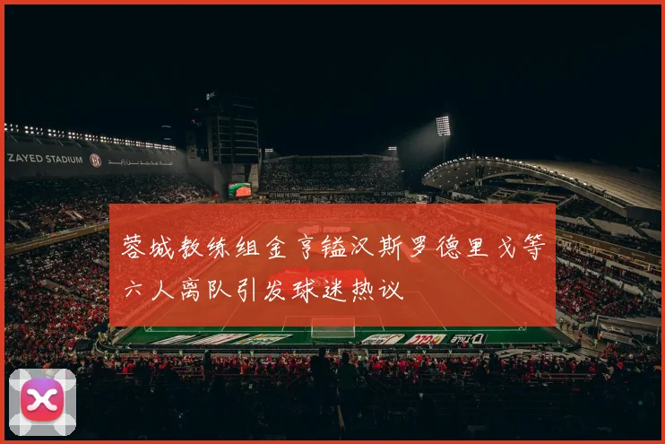 蓉城教练组金亨镒汉斯罗德里戈等六人离队引发球迷热议